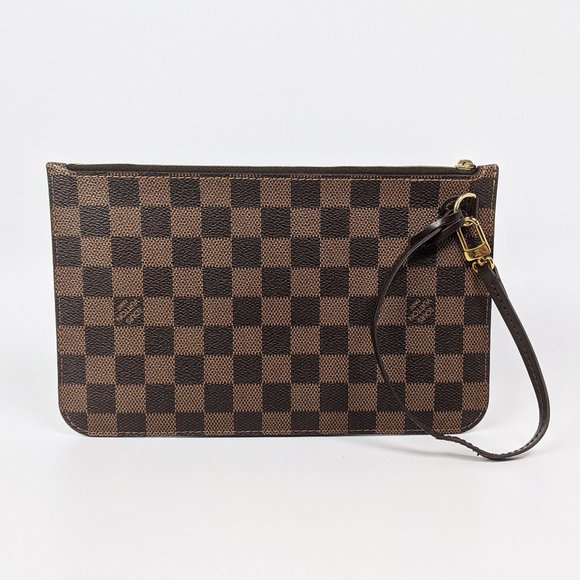 SOLD Louis Vuitton Damier Ebene Neverfull Pouch - Picture 2 of 7